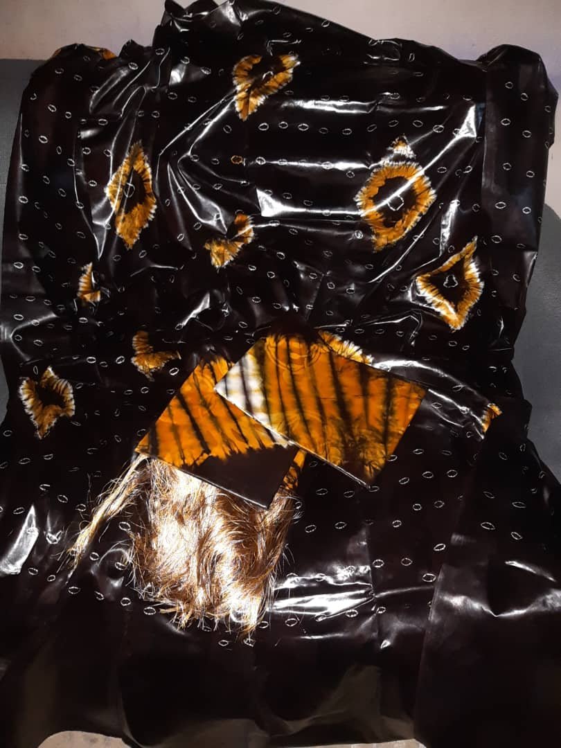 Boubou traditionnel bazin riche du Mali