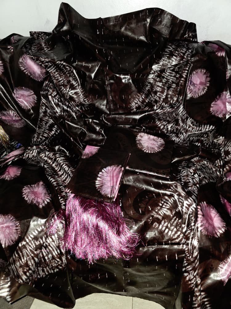 Thioup traditionnel sans polman, teinture artisanale du Mali