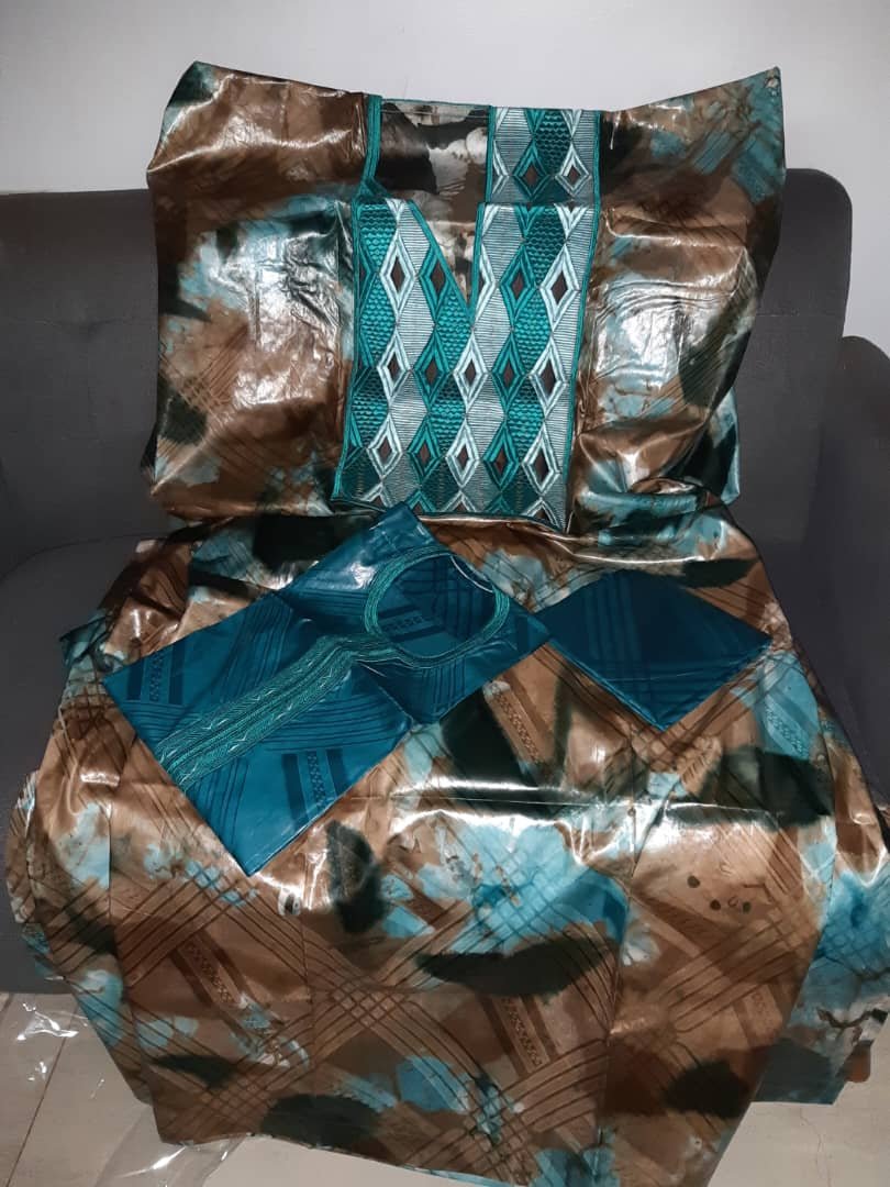 Maxi boubou pour homme tièkafili getzner teinture artisanale