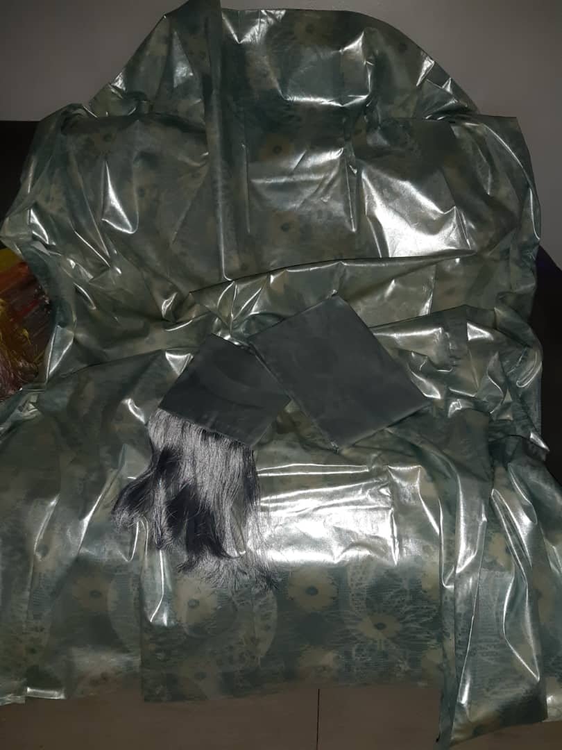 Boubou Laban en bazin riche Getzner