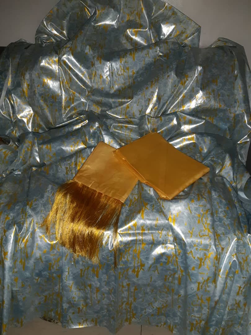 Boubou de cérémonie bazin riche laban