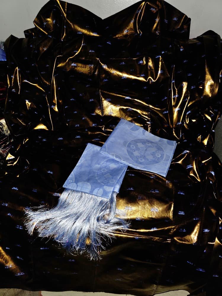 Bazin de cérémonie siri traditionnel baga et lomassa