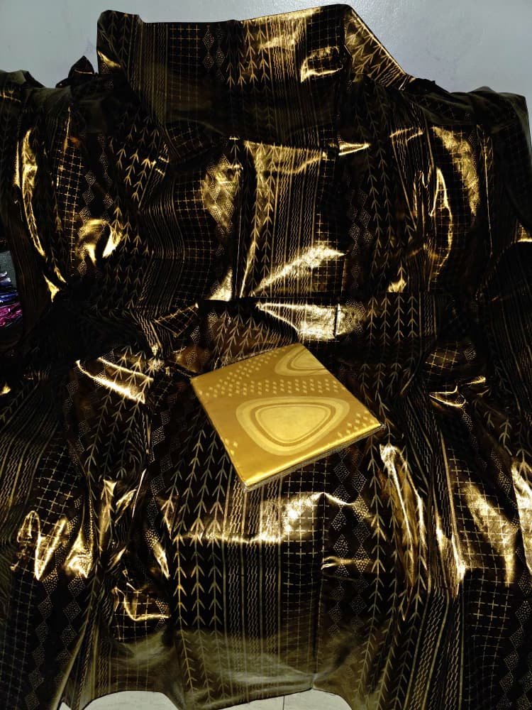 Boubou de mariage bazin riche getzner VIP polman du Mali