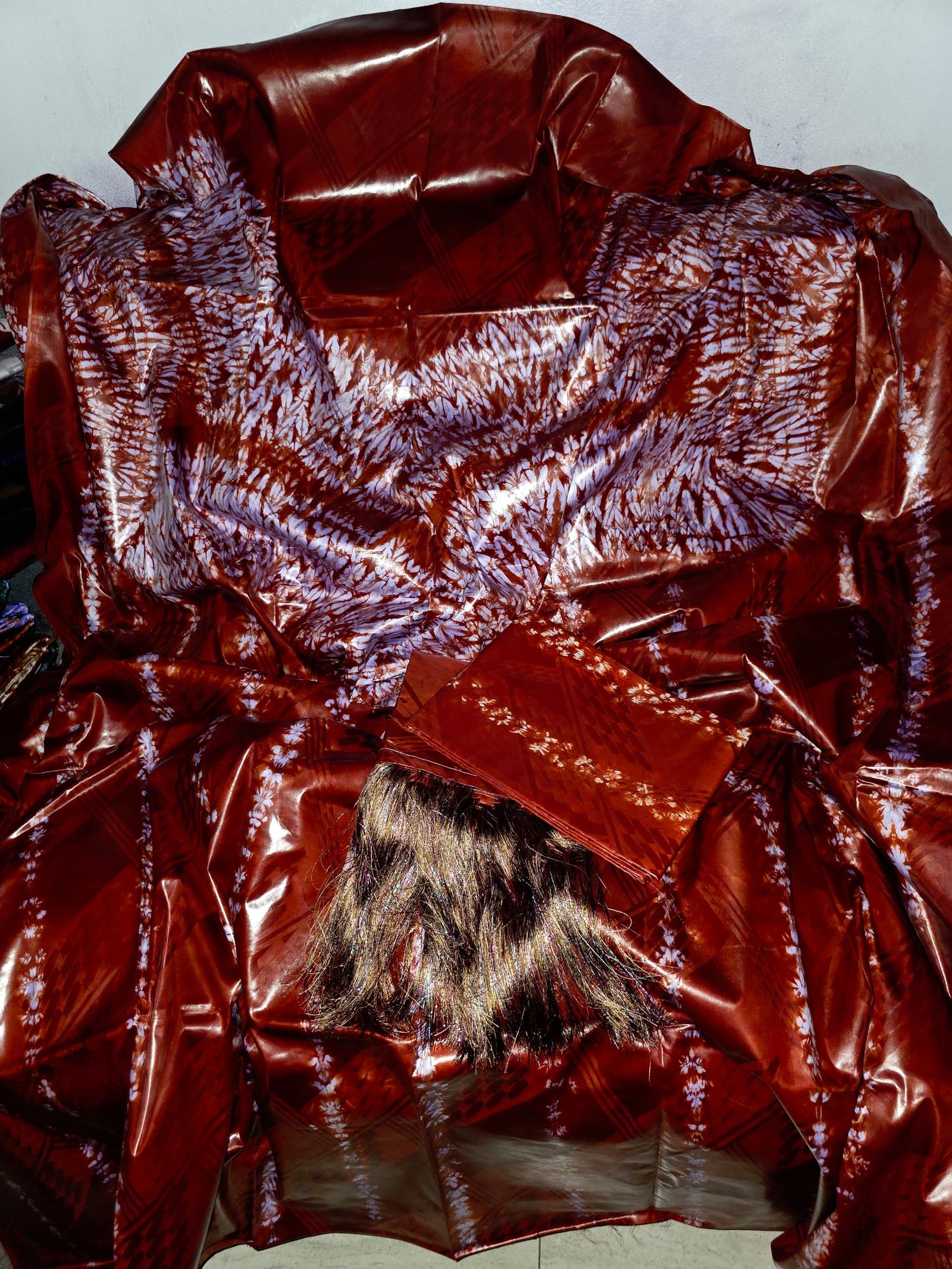 Chic boubou siri woro glamour bazin riche du Mali